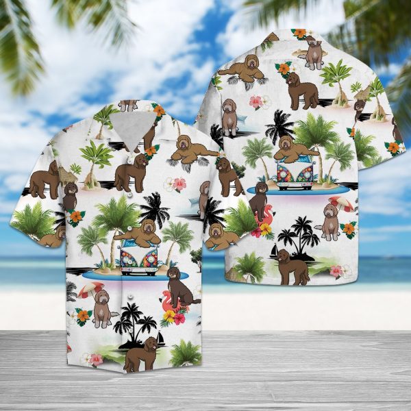 Labradoodle Vacation Hawaii Shirt, Summer Shirt For Men and Women Jezsport.com