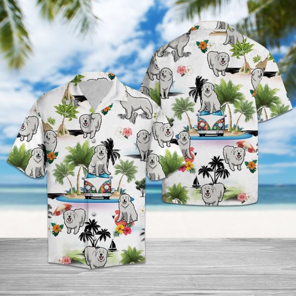 Great Pyrenees Vacation Hawaii Shirt, Summer Shirt For Men and Women Jezsport.com