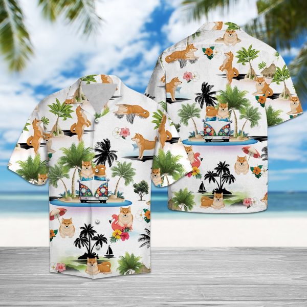 Akita Vacation Hawaii Shirt, Summer Shirt For Men and Women Jezsport.com