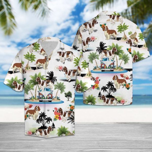 English Springer Spaniel Vacation Hawaii Shirt, Summer Shirt For Men and Women Jezsport.com