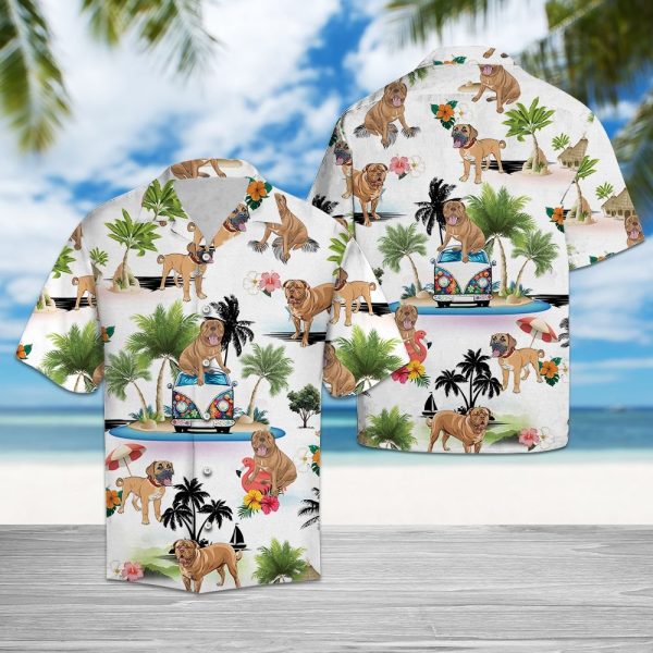 Mastiff Vacation Hawaii Shirt, Summer Shirt For Men and Women Jezsport.com