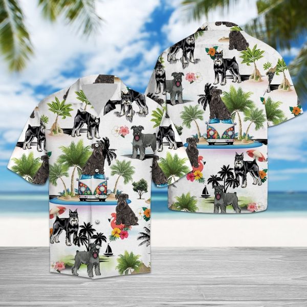 Miniature Schnauzer Vacation Hawaii Shirt, Summer Shirt For Men and Women Jezsport.com