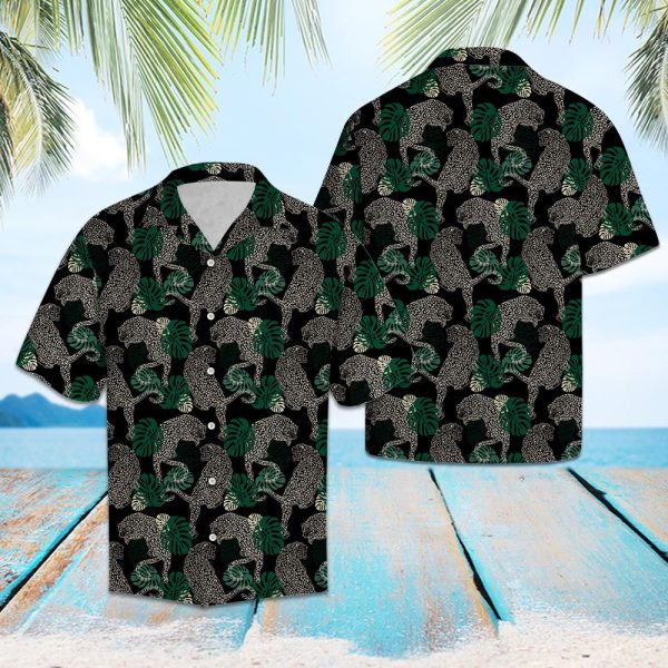 Leopard Forest Hawaiian Shirt, Summer Shirt For Men and Women Jezsport.com