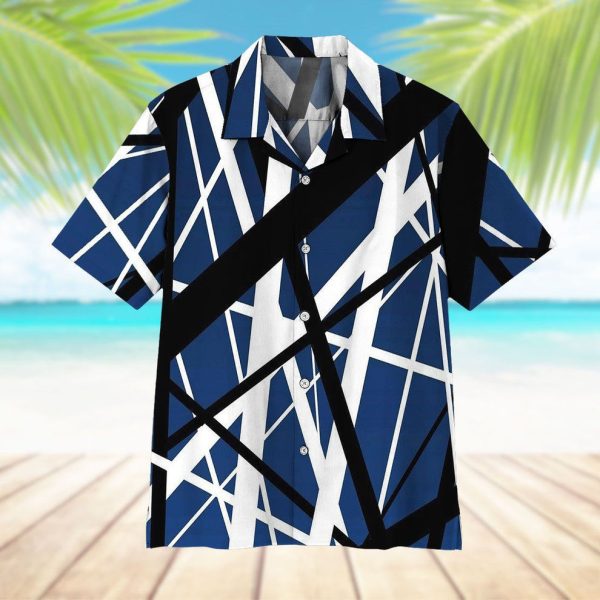 3D Blue Frankenstrat Strings Hawaii Shirt, Summer Shirt For Men and Women Jezsport.com