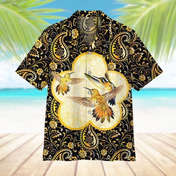 3D Flying Hummingbirds Hawaii Shirt, Summer Shirt For Men and Women Jezsport.com