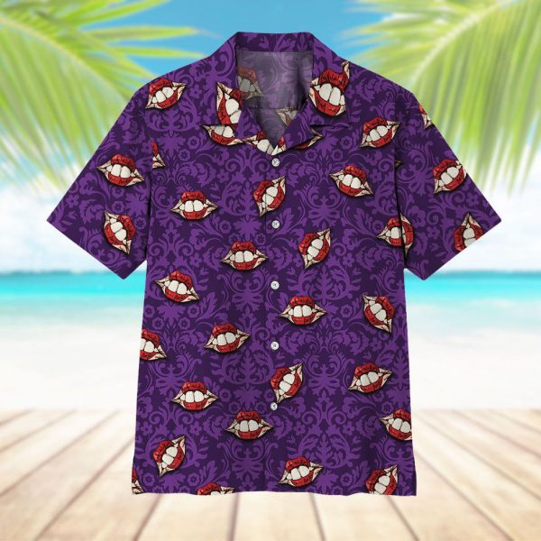 3D WS Lovely Mouth Hawaii Shirt, Summer Shirt For Men and Women Jezsport.com