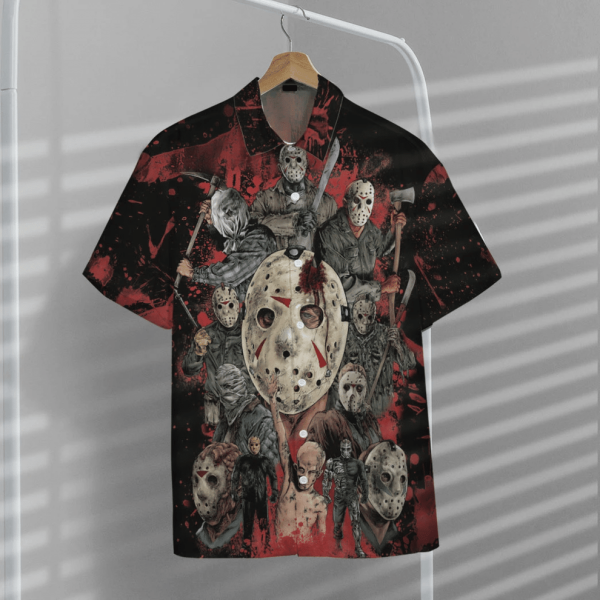 3D Jason Horror Hawaii Shirt, Summer Shirt For Men and Women Jezsport.com