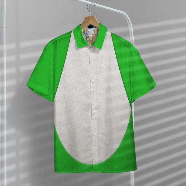 3D Yoshi Cosplay Hawaii Shirt, Summer Shirt For Men and Women Jezsport.com