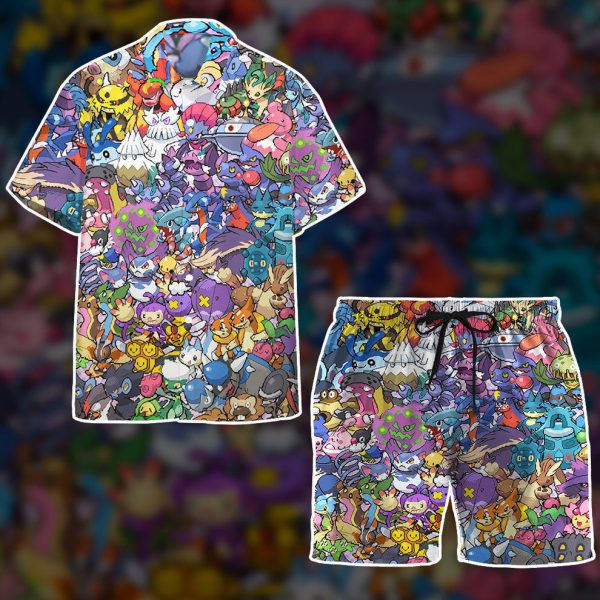 3D All The Pokemon That You Would Know Hawaii Shirt, Summer Shirt For Men and Women Jezsport.com