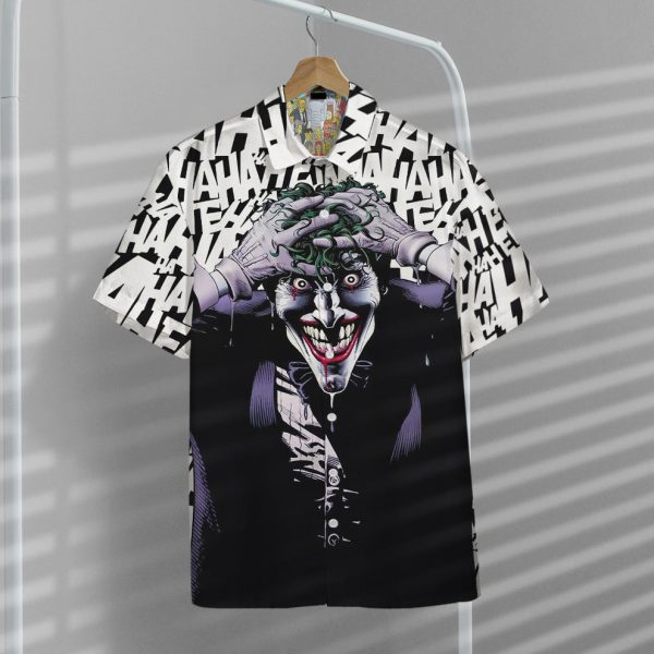 3D The Killing Joker Hawaii Shirt, Summer Shirt For Men and Women Jezsport.com