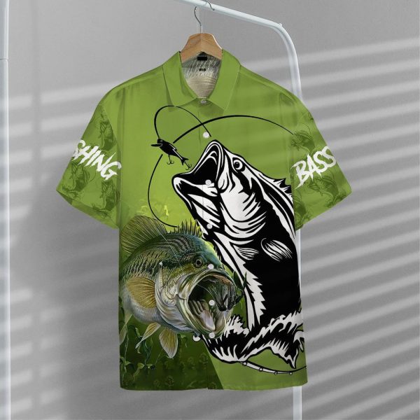 3D Bass Fish Hawaiian Shirt, Summer Shirt For Men and Women Jezsport.com