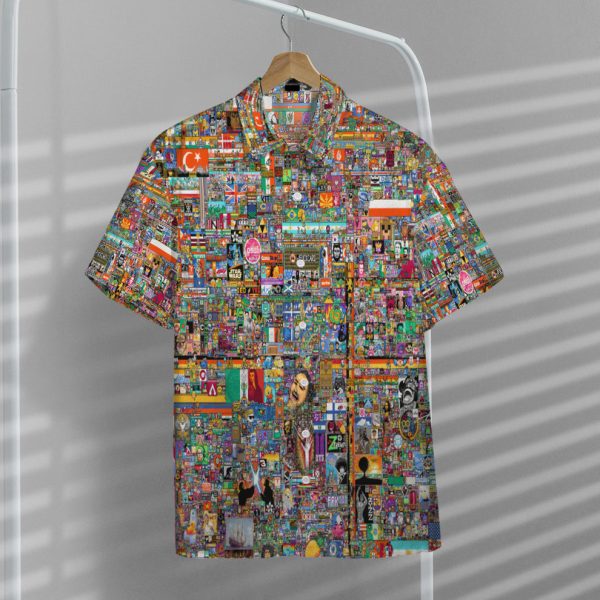 3D R Place Reddit Hawaiian Shirt, Summer Shirt For Men and Women Jezsport.com