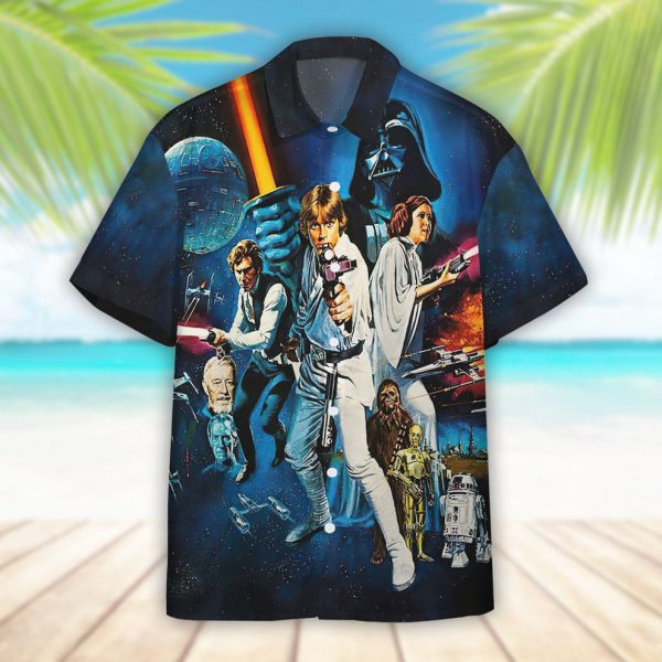 3D Star Wars The Force 2 Hawaii Shirt, Summer Shirt For Men and Women Jezsport.com