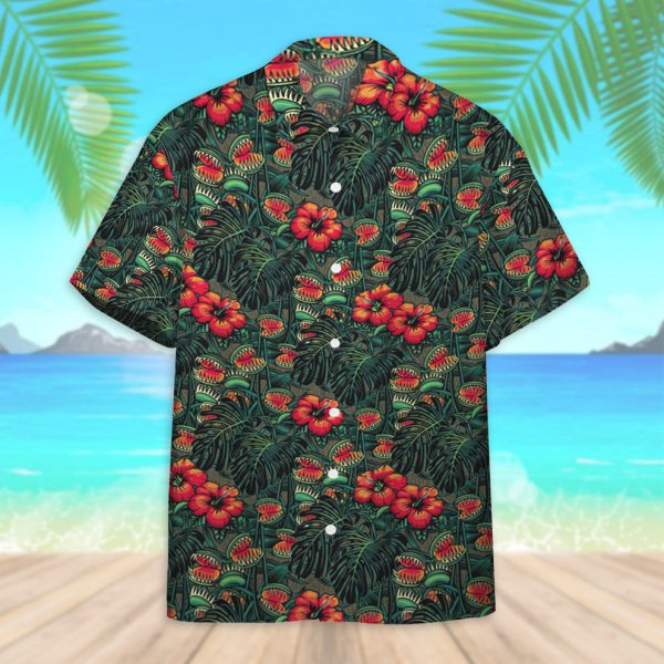 3D Man Eating Flower Tropical Vibe Hawaii Shirt, Summer Shirt For Men and Women Jezsport.com