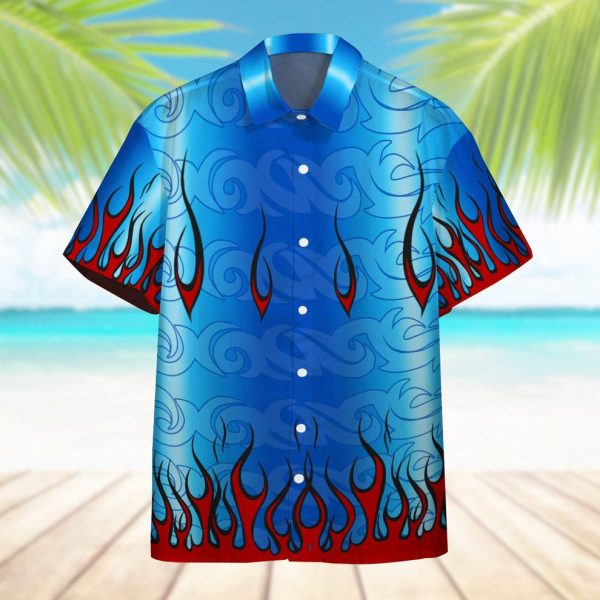 3D Drag Racing Hawaii Shirt, Summer Shirt For Men and Women Jezsport.com