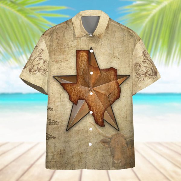 3D 1845 The Lone Star State Texas Hawaii Shirt, Summer Shirt For Men and Women Jezsport.com