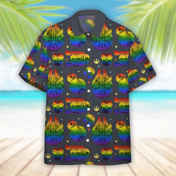 3D Star Wars Pride Month Hawaiian Shirt, Summer Shirt For Men and Women Jezsport.com