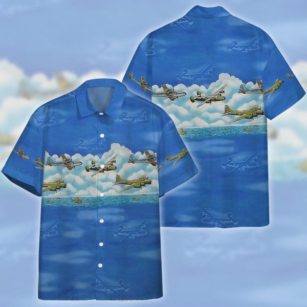 3D Blue Aircrafts Hawaii Shirt, Summer Shirt For Men and Women Jezsport.com