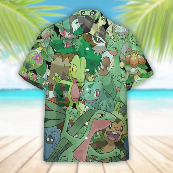 3D PKM Grass Hawaii Shirt, Summer Shirt For Men and Women Jezsport.com