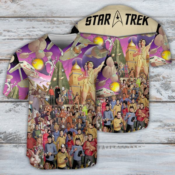 Star Trek The Original Series 50th Anniversary Comics Baseball Jersey For Men and Women Jezsport.com