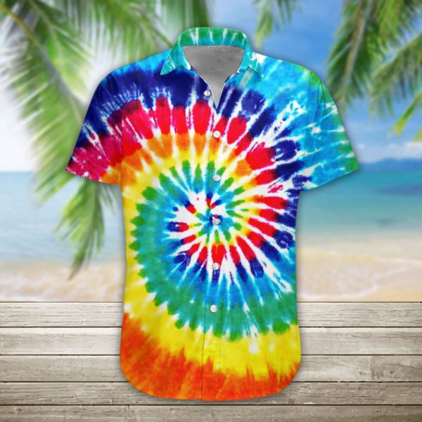 3D Tie Dye Hawaii Shirt, Summer Shirt For Men and Women Jezsport.com