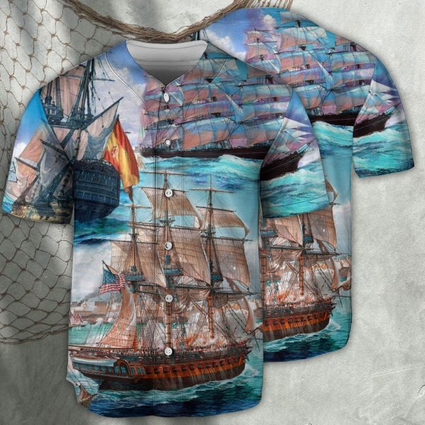 Sailing Come Away With Me Baseball Jersey For Men and Women Jezsport.com