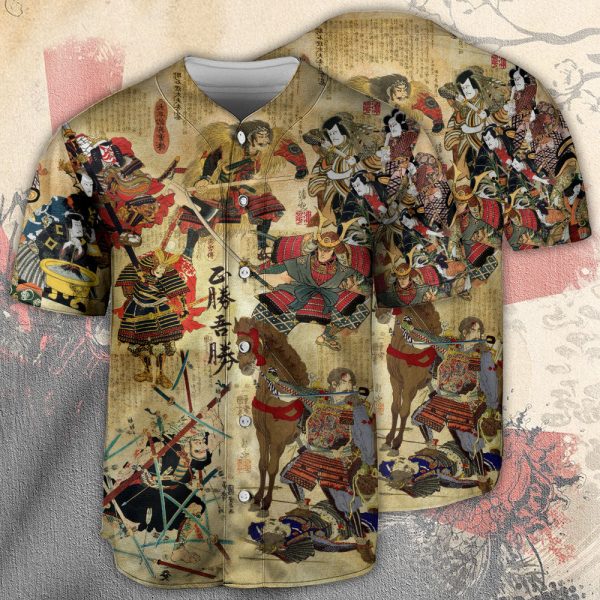 Samurai Perceive That Which Cannot Be Seen With The Eye Baseball Jersey For Men and Women Jezsport.com