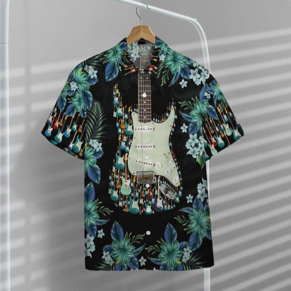 3D Electric Guitar Hawaii Shirt, Summer Shirt For Men and Women Jezsport.com