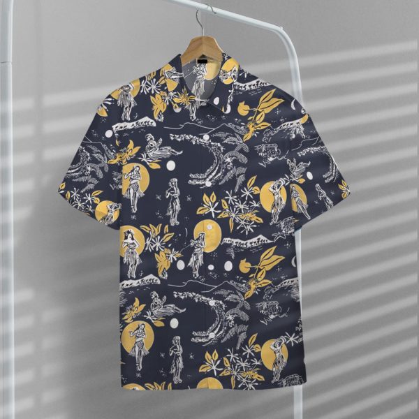 3D Jay Hernandez Hula Moon Navy Retro From The Magnum PI Reboot Hawaii Shirt, Summer Shirt For Men and Women Jezsport.com