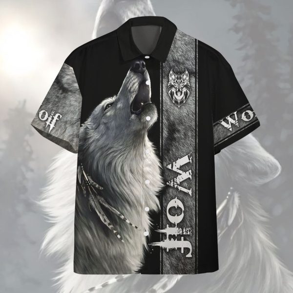 3D Wolf All Over Printed Hawaii Shirt, Summer Shirt For Men and Women Jezsport.com