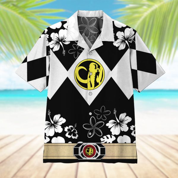 3D Mighty Morphin Power Ranger Black Hawaii Shirt, Summer Shirt For Men and Women Jezsport.com