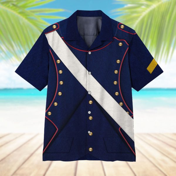 3D French Line Artillery 1806 Hawaii Shirt, Summer Shirt For Men and Women Jezsport.com