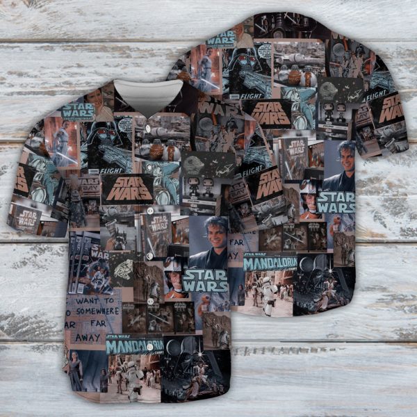 Star Wars Comic Fan Collection Style Baseball Jersey For Men and Women Jezsport.com