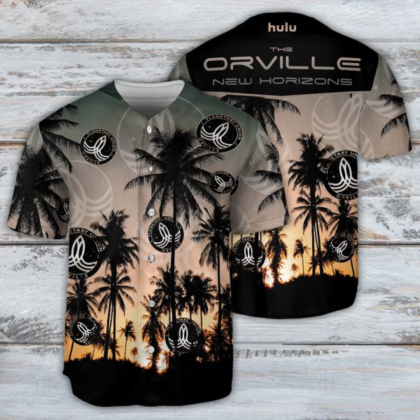 The Orville Coconut Tree ST Baseball Jersey For Men and Women Jezsport.com