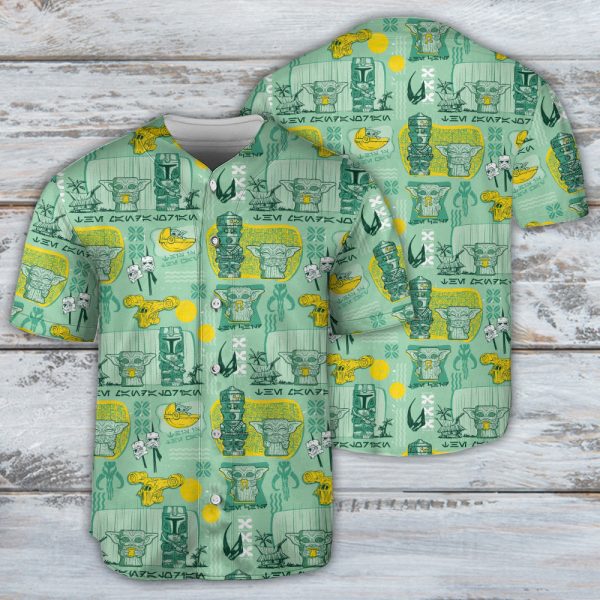 Star Wars Tiki Tropical Baseball Jersey For Men and Women Jezsport.com