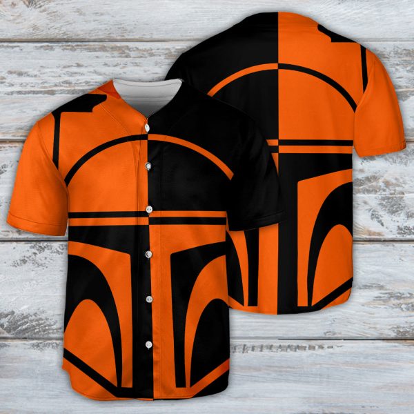 Halloween Costumes Star Wars Boba Fett Two-Faced Baseball Jersey For Men and Women Jezsport.com