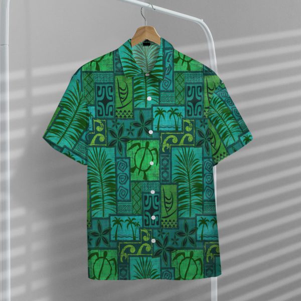 3D Green Turtles Hawaii Shirt, Summer Shirt For Men and Women Jezsport.com