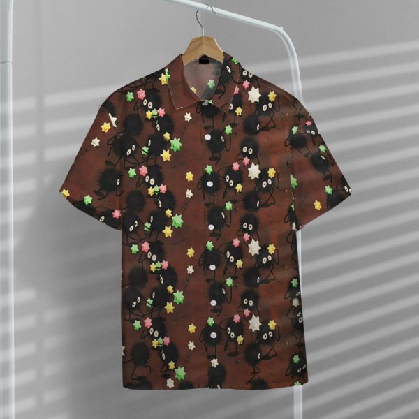 3D Susuwatari Hawaii Shirt, Summer Shirt For Men and Women Jezsport.com