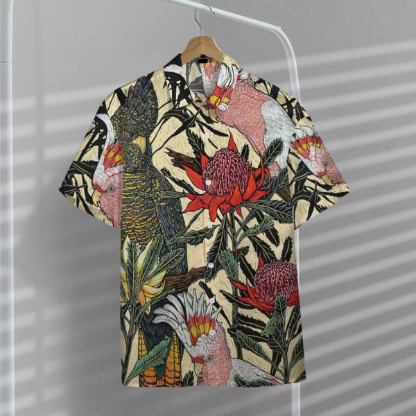 3D Parrot Hawaii Shirt, Summer Shirt For Men and Women Jezsport.com