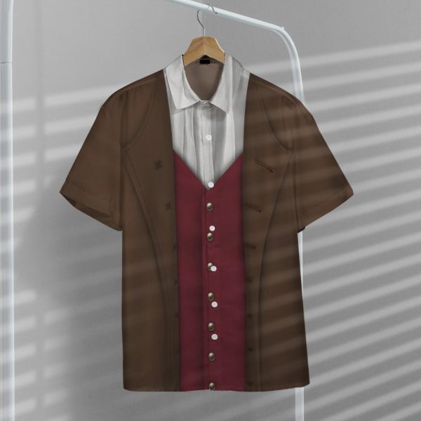 3D Ancient Costume Thomas Jefferson Hawaii Shirt, Summer Shirt For Men and Women Jezsport.com