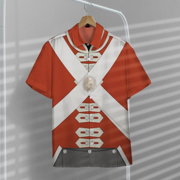 3D British Army Redcoats Hawaii Shirt, Summer Shirt For Men and Women Jezsport.com