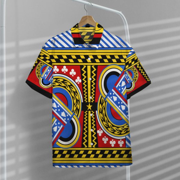 3D Queen of Clubs Argine Hawaii Shirt, Summer Shirt For Men and Women Jezsport.com