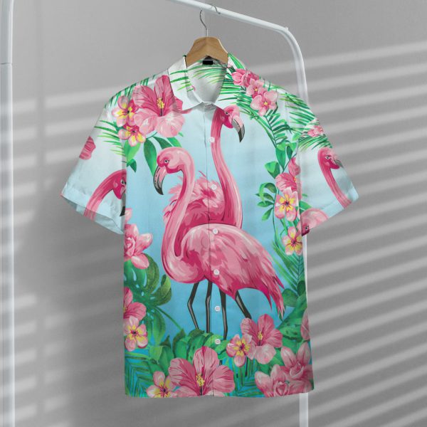 3D Flamingo Hawaii Shirt, Summer Shirt For Men and Women Jezsport.com