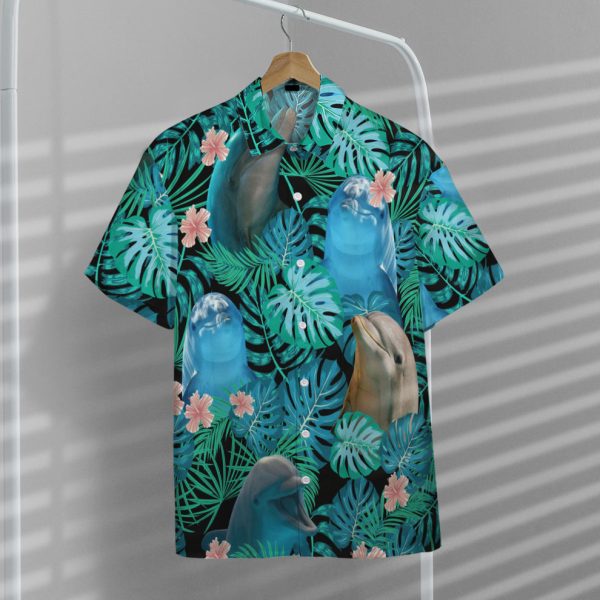 3D Dolphins Hawaii Shirt, Summer Shirt For Men and Women Jezsport.com