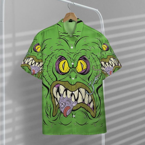 3D Gruesome Gillman Hawaii Shirt, Summer Shirt For Men and Women Jezsport.com