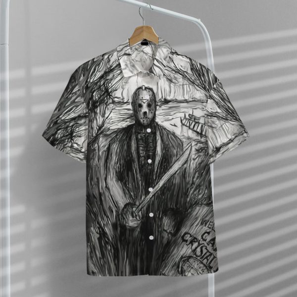 3D Jason Welcome You To Crystal Lake Hawaii Shirt, Summer Shirt For Men and Women Jezsport.com