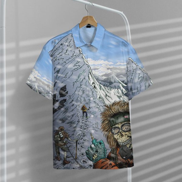 3D Hiking To The Death Zone Hawaii Shirt, Summer Shirt For Men and Women Jezsport.com