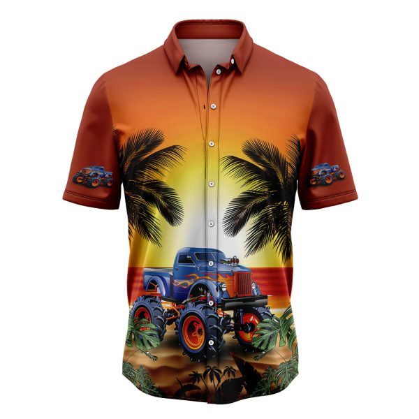 Amazing Legend Monster Truck Hawaiian Shirt, Summer Shirt For Men and Women Jezsport.com