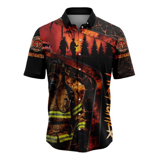 Firefighter Life Hawaiian Shirt, Summer Shirt For Men and Women Jezsport.com