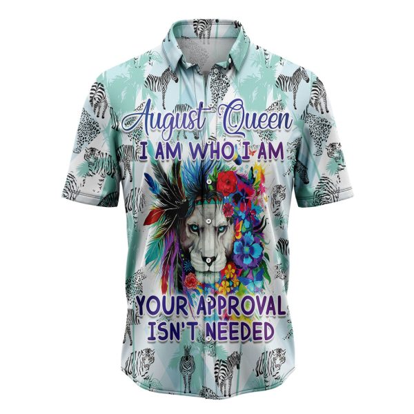 August Queen Hawaiian Shirt, Summer Shirt For Men and Women Jezsport.com